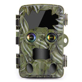 K&F Concept H8201 Trail Camera Dual-Lens with Starlight Night Vision, 4K Wildlife Camera, Activated Game Camera for Hunting Outdoor Wildlife Monitoring